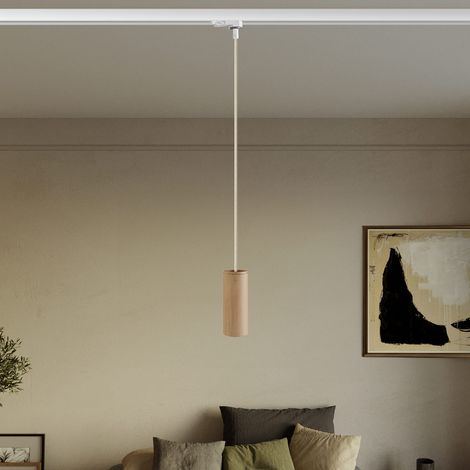 Creative Cables - Suspension sur rail avec câble textile et douille E14 - Ampoule non incluse (1/5)