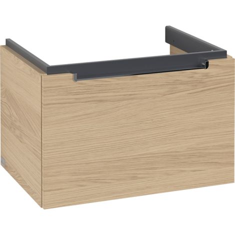 Villeroy & Boch Subway 2.0 meuble sous lavabo, 1 tiroir, lavabo (1/2)