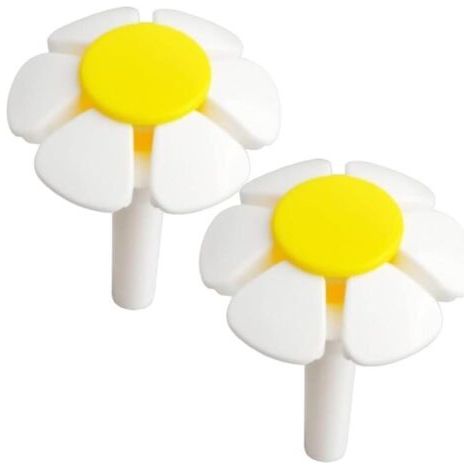Lot de 2 buses de rechange pour fontaine à eau pour animaux de compagnie, fleur jaune pour tête pour fontaine à chat, distributeur d'eau potable automatique, fixation pour fontaine à eau pour c (1/4)