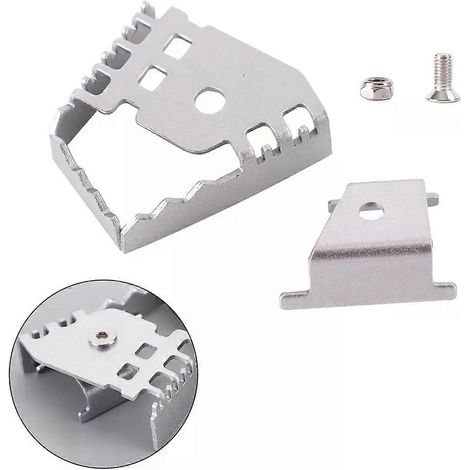 Extensin Pedal Palanca Freno Trasero Plata Para Bmw R1200gs( ) (1/5)