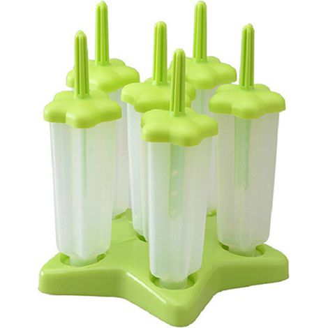 Moules à glace en silicone sans BPA, réutilisables et faciles à démouler.