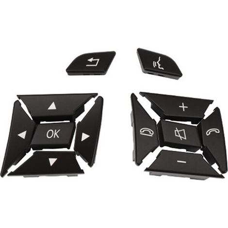Pulsante di controllo al volante per auto - Classe W204 X204 W212 W156 W246 e GLK 2185400162 (Nero)