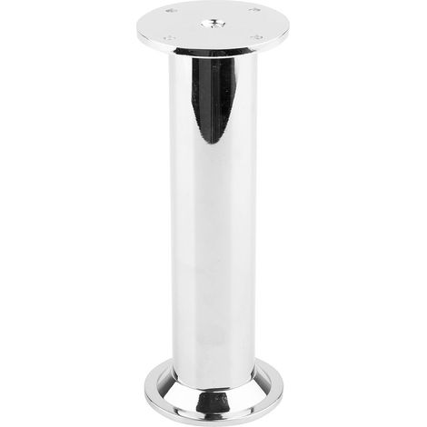 FA004 150 mm verstellbarer Möbelfuß, poliertes Chrom SANS MARQUE