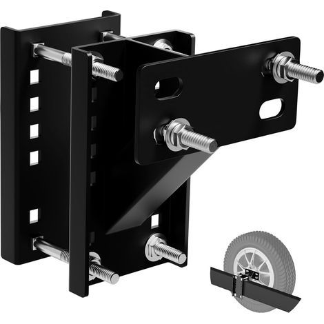 Spare Tyre Holder, Trailer Holder, Utility Trailer Accessories, Suitable for 4, 5 and 6 Leg Wheels 4 Inch, 4.5 Inch, 4.75 Inch, 5 Inch and 5.5 Inch, Supports Up to 180 LBS (1/5)