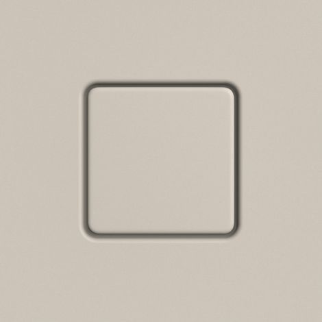 Coperchio di scarico Kaldewei KA120, per Conoflat, smaltato, Colorazione: Grigio caldo 10 687772570668 (1/2)