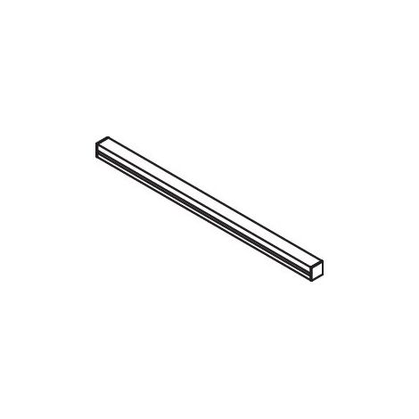HEWI 950.13.0011 Profil mural SC avec capuchons, 482 mm (1/2)