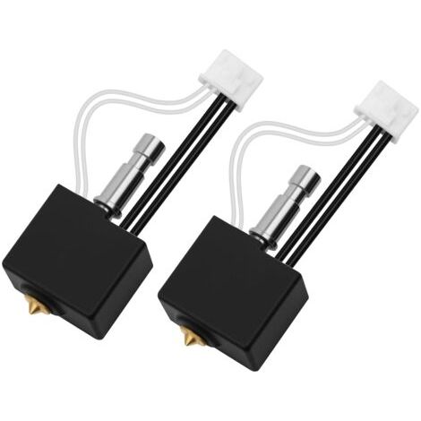 Kobra S1/Kobra S1 Combo Hotend-Druckkopf aus Vollmetall für Hochtemperatur-3D-Drucker, 0,4-mm-Messingdüse mit Schnellwechselsystem, kompatibel mit ANYCUBIC Kobra S1/S1 Combo – 2 Stück (1/5)
