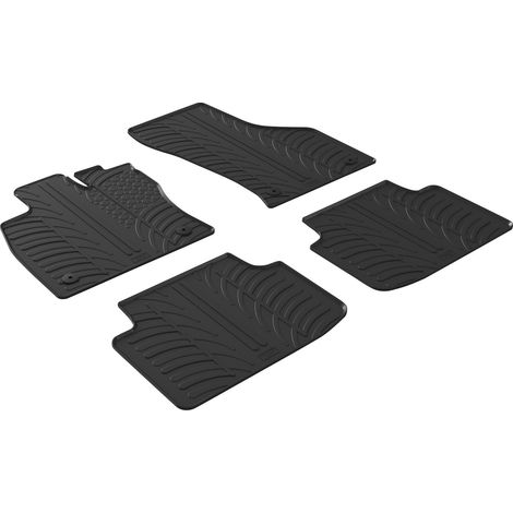 Set tappeti su misura in gomma - compatibile per Volkswagen Passat 4p (12/1410/20) automatico - Volkswagen Passat Alltrack (10/15) automatico - Volkswagen Passat Variant (11/1411/23) automatico