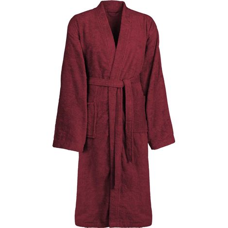 vidaXL Peignoir KINN Rouge XXL Coton (1/5)