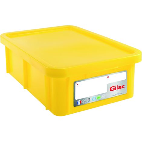 Bac HACCP 25 L Rectangulaire + Couvercle - Gilac