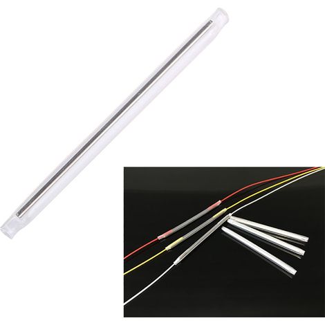 100 Stück 60-mm-Glasfaser-Schrumpfschlauch-Sets, Fusion-Glasfaserkabel-Schrumpfschlauch-Sets, Glasfaser-Spleißhülsen (1/5)
