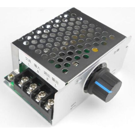 Régulateur de vitesse de moteur monophasé 220 V CA, commutateur de vitesse de moteur de ventilateur, onduleur, contrôleur de température (1/4)