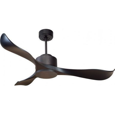 Modulo de KlassFan un super destratificateur et ventilateur DC gris basalte sombre sans Lumière,thermostat idéal pour 25 à 40 m²