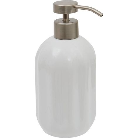 Colorama seifenspender aus keramik, 450 ml, weiß - 5five (1/2)