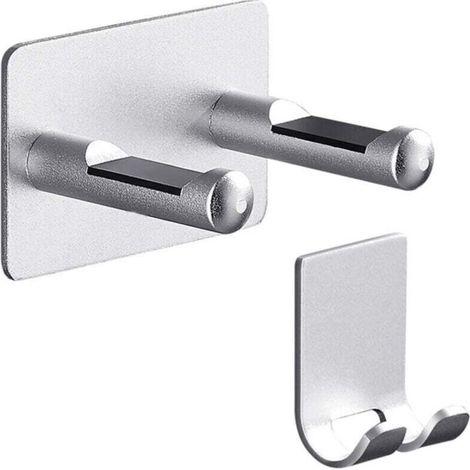 ALLIANDISSupport mural pour sèche-cheveux Dyson Supersonic, en alliage d'aluminium, sans perçage. (1/4)