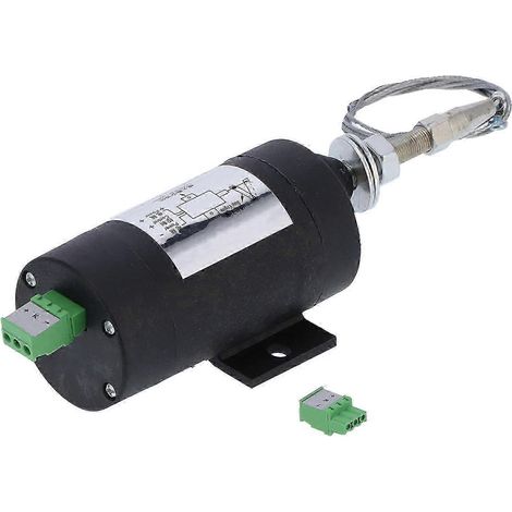 Soupape d'arrêt moteur pour groupe électrogène diesel, coupure flamme, extinction et arrêt 12V XHQPTG (1/5)