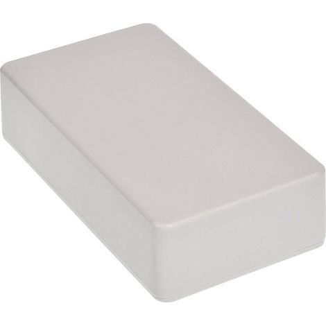 Boîtier RS PRO en Polycarbonate, 109 x 59.5 x 28mm, Gris clair IP54 ( Prix pour 1 ) (1/3)