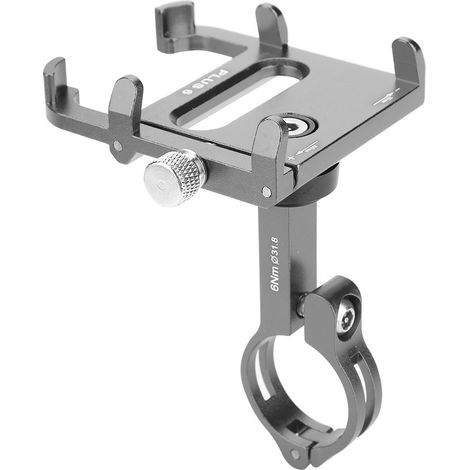 Support de téléphone portable GUB PLUS 6 pour vélo de route et VTT, rotation à 360°, en titane (1/5)
