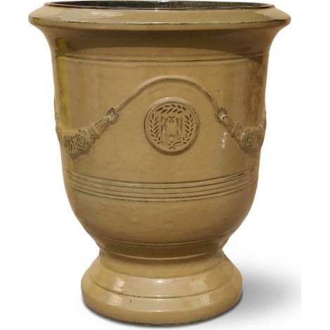 Maceta RICHELIEU 46x56cm miel ámbar