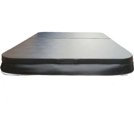 HOME DELUXE - Thermoabdeckung Beach - Maße: 210 x 155 x 10 cm I Außen Whirlpool Thermoabdeckung Isolierabdeckung Whirlpoolabdeckung Cover (1/4)