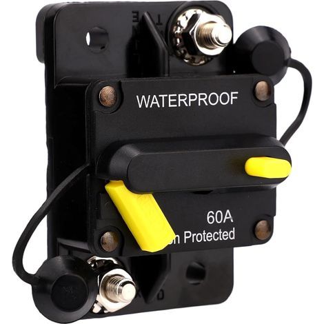 1865115 MKR-27 Schutzschalter für Minn Kota, 60A Ersatz-Schutzschalter für Boote / Kompatibel mit Minn Kota 12V/24V/36V/48V Elektromotoren für Trolling (1/5)