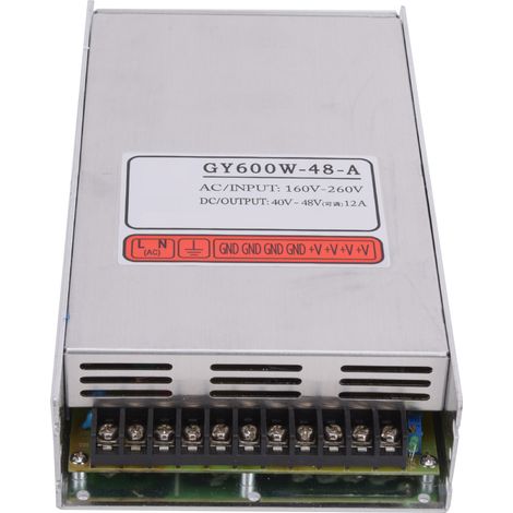 Adaptateur secteur à découpage pour éclairage de machine de gravure 600 W 48 V 12 A (1/5)