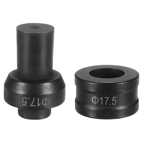 Emporte-Pièce Hydraulique 17.5mm Trou Rond Acier 40Cr Noir (1/5)