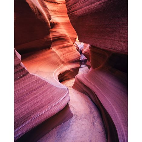 Papier peint panoramique naturel Perdu dans la Couleur (1/4)
