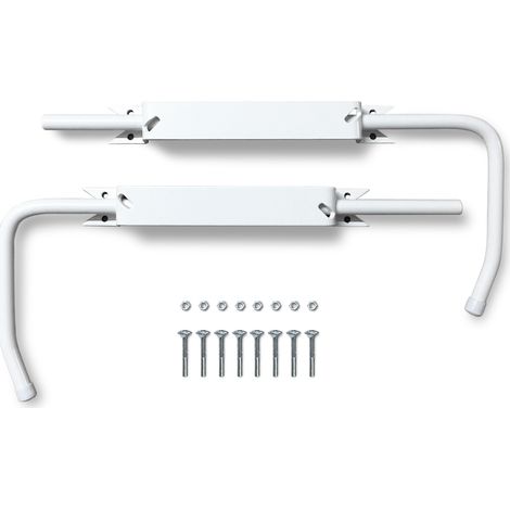 Bloque Volet Long Blanc - La Paire pour Volet Bois