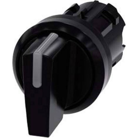 Commutateur à manette Siemens 3SU1002-2BM10-0AA0 levier noir 2 x 45 ° 1 pc(s)