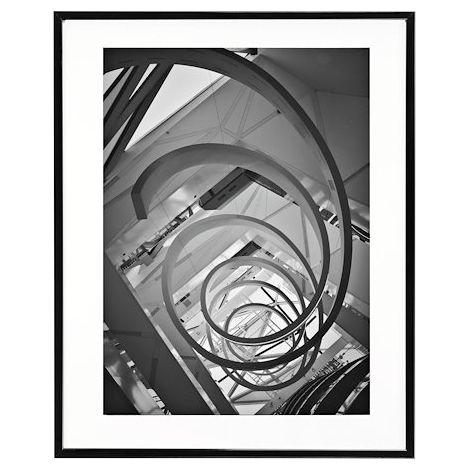 Cadre aluminium pour exposition - 60 x 80 cm noir