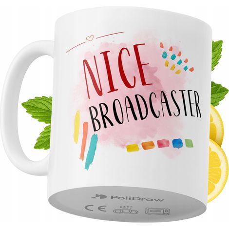 Lustige Tasse für Moderatoren – Kaffee- oder Teetasse mit witzigem Textdesign – ideal für Geburtstage, Namenstage, Feiertage und besondere Anlässe. Hochwertige Tasse für Zuhause, Büro und Arbeit. Farb