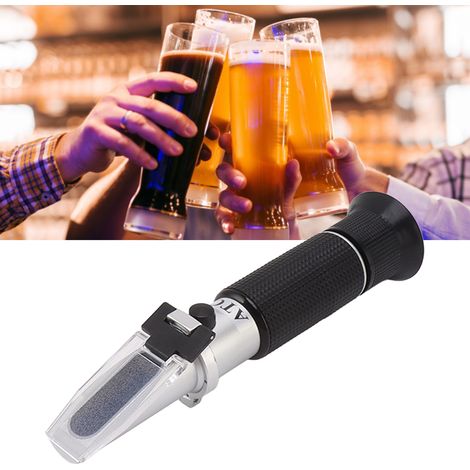 Tragbares Kupferrefraktometer 1,12, Biermalzanalysator, Alkoholtester (1/5)