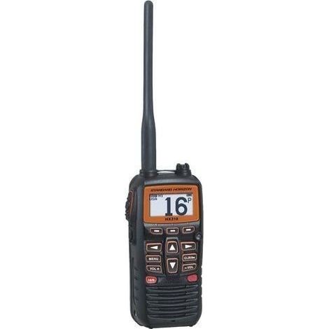 Radio VHF portatile - Horizon Standard - HX210E - Impermeabile - Galleggiante - 6 Watt (1/3)