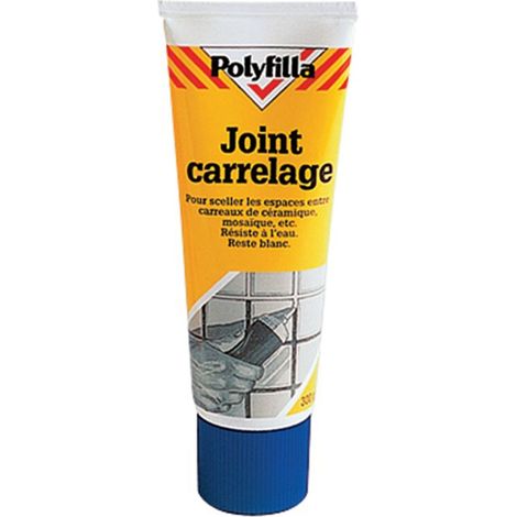 Polyfilla Joint pour carrelage, céramique, mosaique - Blanc - Tube 300g