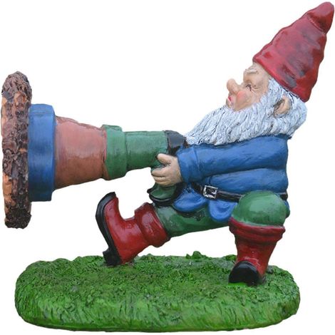 Décoration intérieure, sculptures de gnomes amusantes, décoration de jardin (1/5)