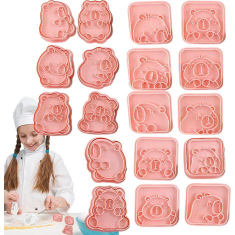 Emporte - pièce 3D Capybara - Outil de cuisson pour dessert - fromage - (1/5)