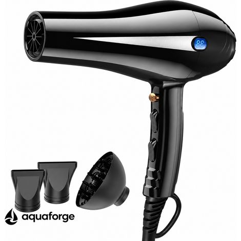 Sèche cheveux professionnel 2400 W séchage rapide avec diffuseur (1/5)