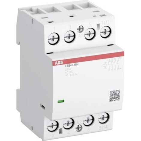 [GEBRAUCHT] B-Ware ABB ESB40-40N 40A 230V 4-poliger Installationsschütz brummfrei