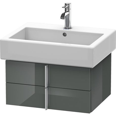 Meuble sous-vasque VERO 431x550x298mm Gris Doloaveci brillant