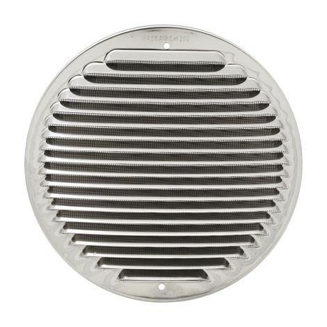 Griglia tonda da sovrapporre in metallo con rete d.230 mm inox