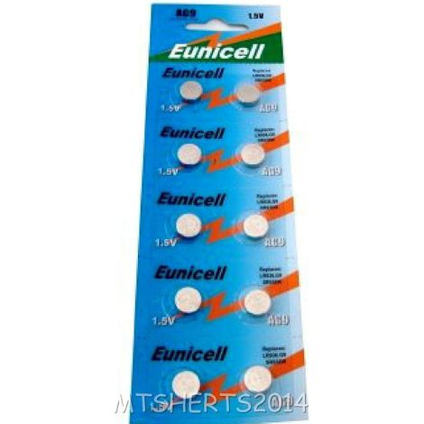 Lot de 10 piles bouton alcalines AG9 G9 LR45 LR936 LR936SW SR936 SR936W SR936SW 394 type (1/5)