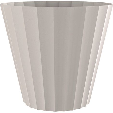 Dorischer Injektionstopf Ecru Farbe Ø26x23cm