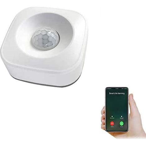 Smart Home WiFi Wireless PIR Motion Sensor Compatible with TUYA/Smart Life App (1/5)