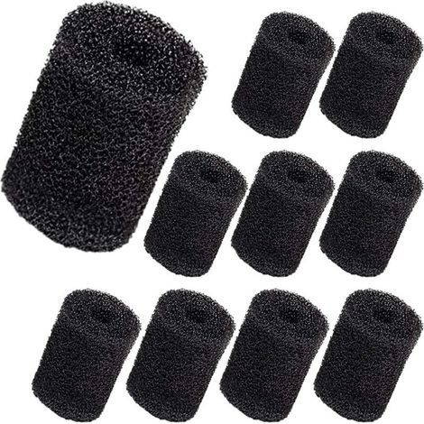 10 pièces de Rechange pour épurateur de Queue Polaris pour Queue de Tuyau de Nettoyeur de Piscine Vac-Sweep - Convient à 180,280,360,380,480,3900 Mousse à l'extrémité du Tuyau (1/4)