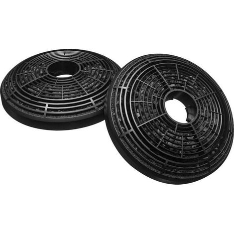 Lot de 2 filtres à charbon actif pour hotte aspirante, accessoires de remplacement compatibles pour hottes aspirantes (1/4)