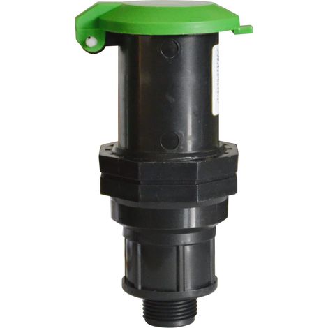 Jardibric – Clapet vanne démontable M 20x27 – Raccord rapide étanche – Conception pour systèmes d'irrigation – Matériaux résistants aux intempéries