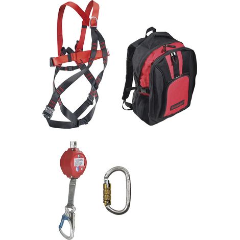 TEUFELBERGER Hubsteiger Set mit Ergo Click im Rucksack Nennlast 130 kg (1/3)