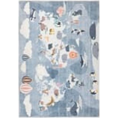Gwendolen Bleu Tapis pour enfants (1/3)