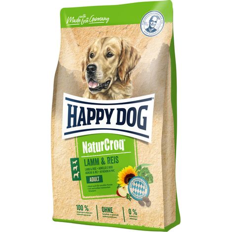 Happy Dog Premium NaturCroq Lamm & Reis 4 kg Hundetrockenfutter (1/2)